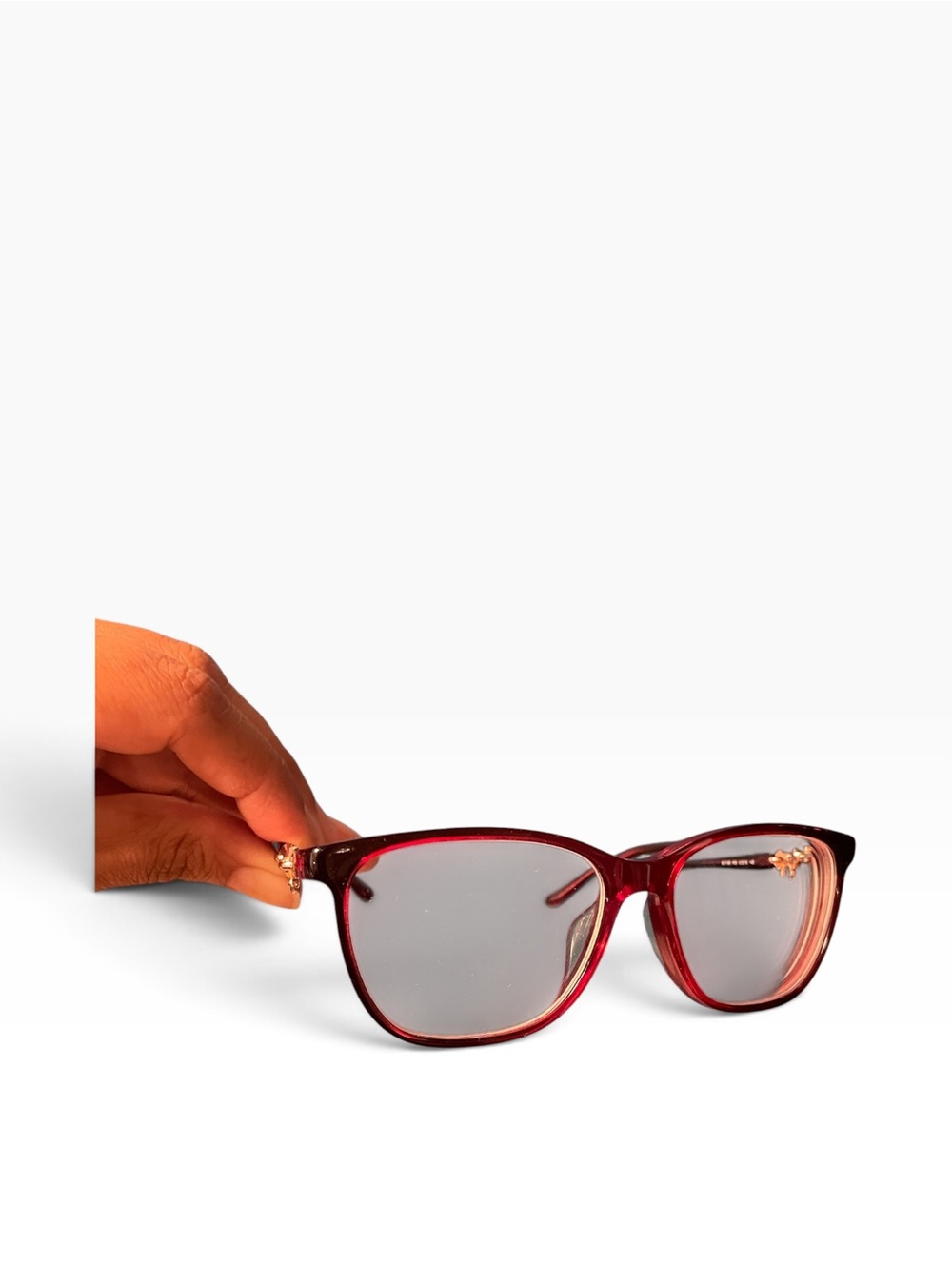 Red Gradient Frame Sunglasses